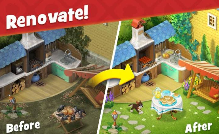 Gardenscapes Mod Apk Free Download (Unlimited Stars, Coins)